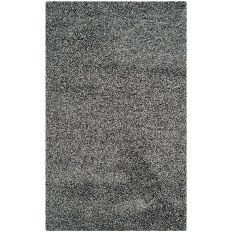 Tapis de couleur unie à poils longs Rizco Performance