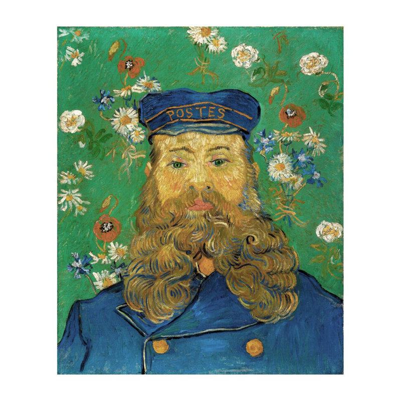 Portrait de Joseph Roulin par Vincent van Gogh - Estampe numérique, H 28 po x l 22 po