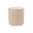 18 inch Round Everyday Vinyl Ottoman, 19 inch Height-114989674