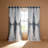 Double Layer Blackout Curtains With Sheer Ruffles - Elegant French Country Window Treatment For Bedroom & Living Room, Includes Tiebacks For Customizable Style-436123937-436123960