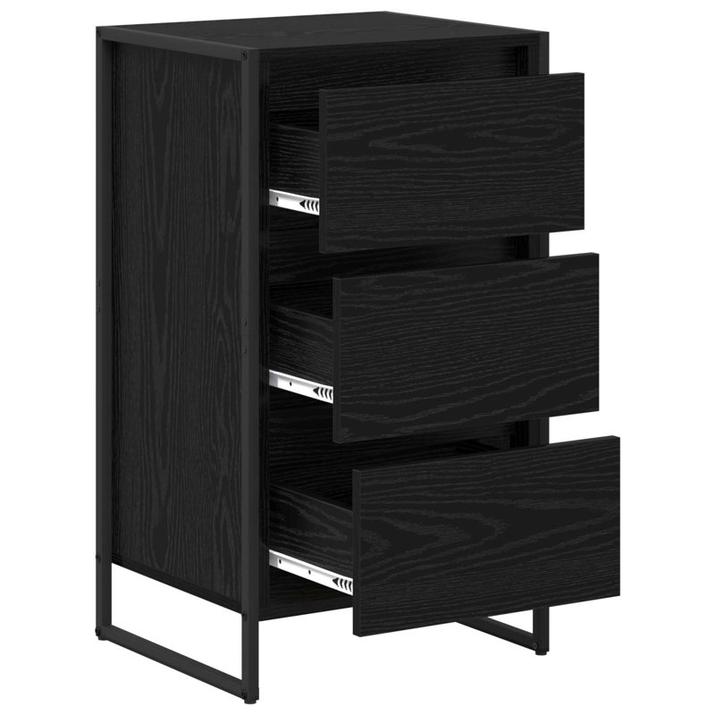 42cm Sideboard, Black Oak