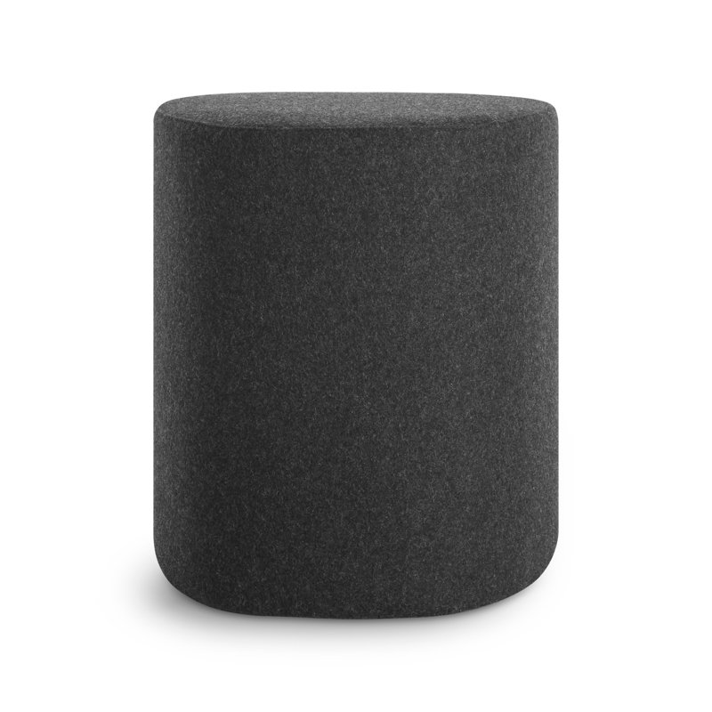 Swole Ottoman, Vesper Charcoal