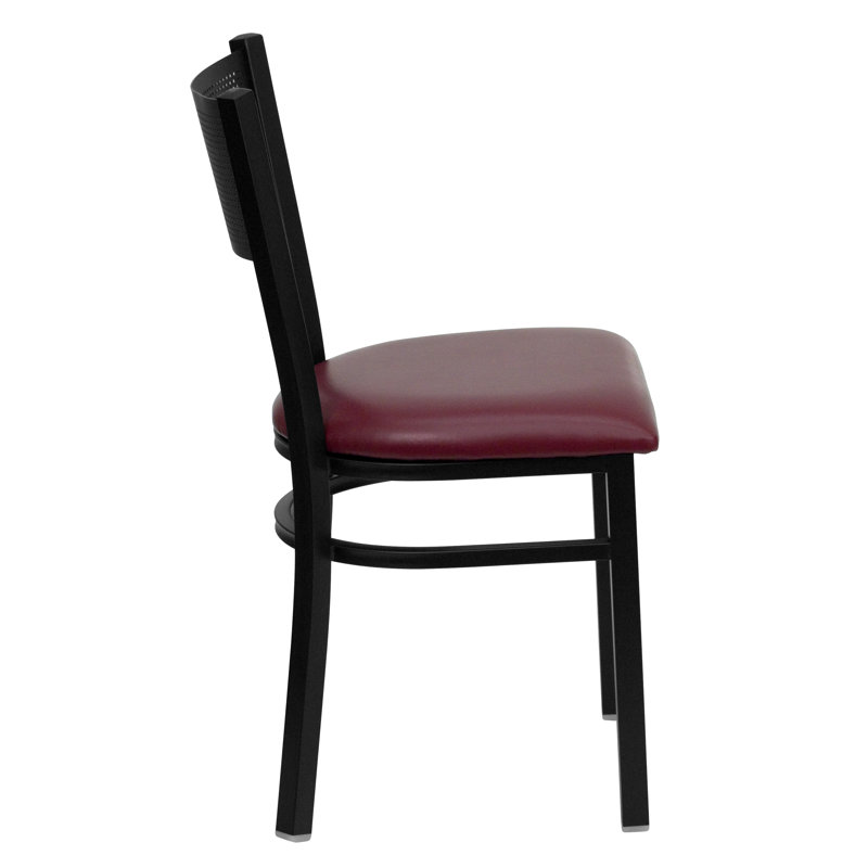 Chaise de restaurant en métal Victoria, Bourgogne