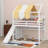 Full Size House Loft Bed With Slide, Wooden House Bed Frame With Canopy & Storage Shelves-199202569