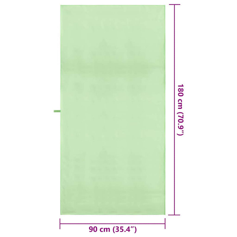 Beach Towel, Green