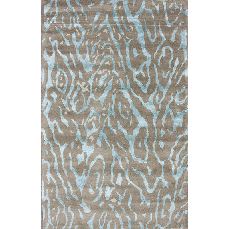 Animal Print Indoor Rug, 7'7.2" x 9'6"
