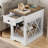 25.9''H Farmhouse End Table With Power Outlets-1101676850