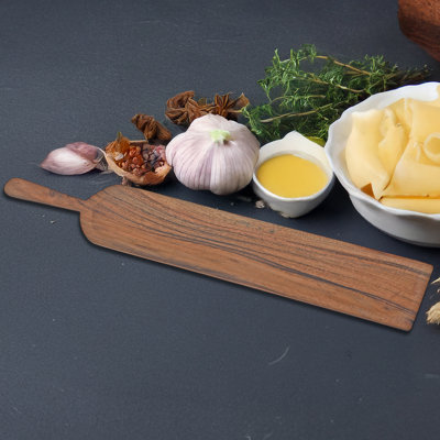 Marlee Acacia Oiled Wooden Paddle Serving Board