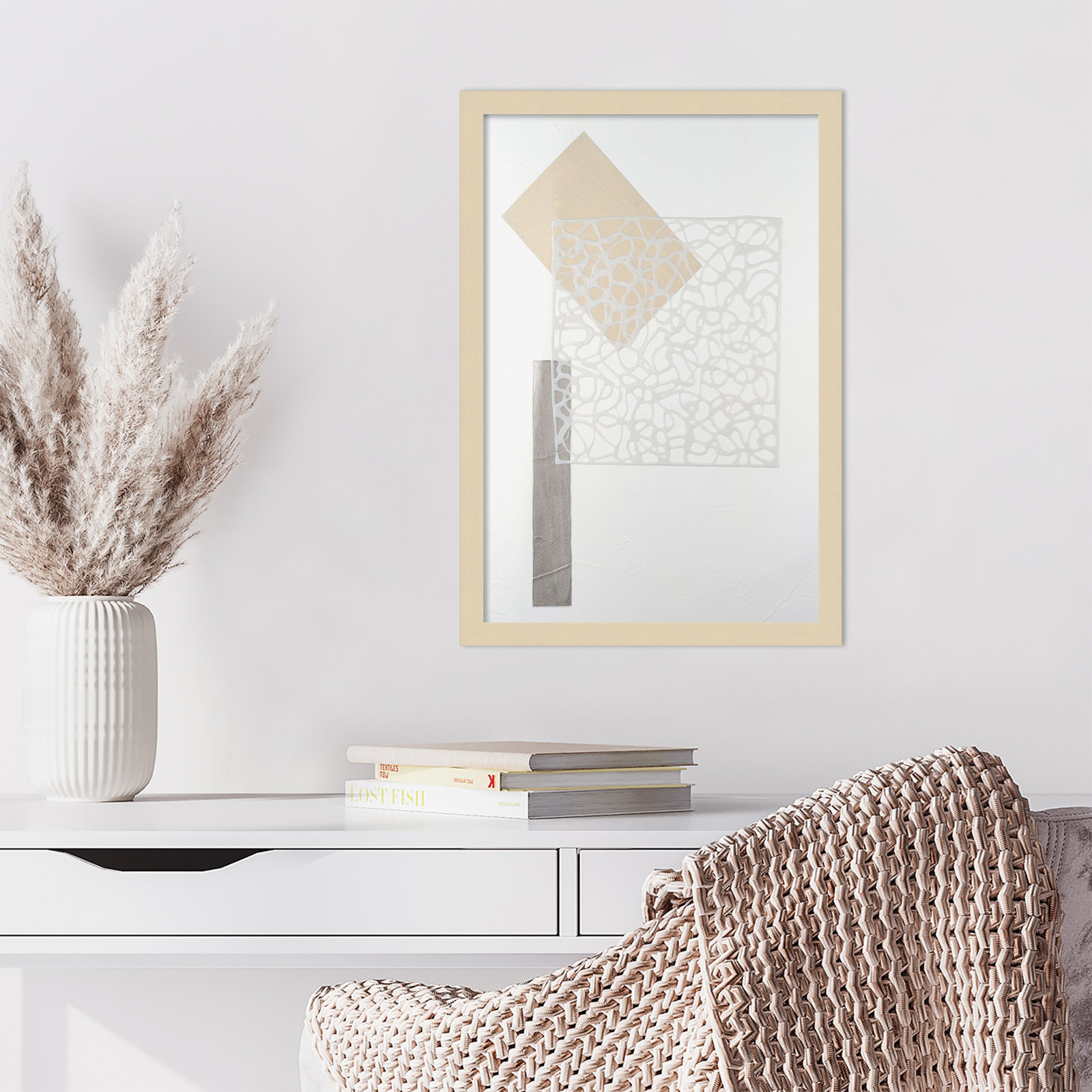 Nooks and Crannies No. 3 Print, Brown, 21" H x 15" W