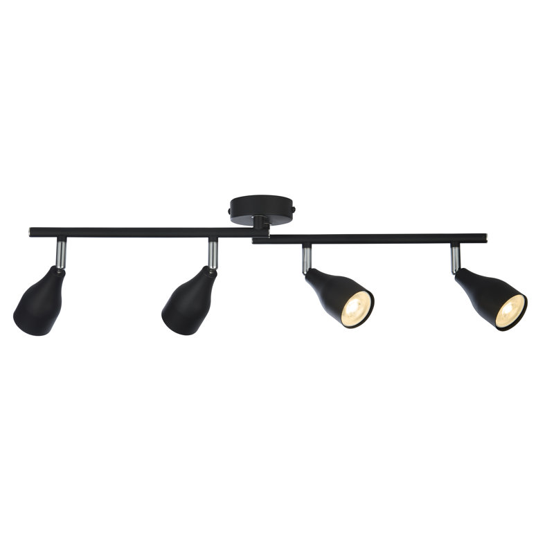4 -Light Track Kit, Black 