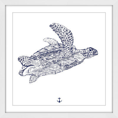 Turtle - Print on Canvas