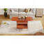 Table basse moderne avec roulettes Modern