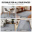 Tapis bleu / ivoire Somona-500461693