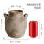 Vase en céramique avec poignée-1518640095