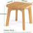 Niangua 9.65'' W Bamboo Shower Bench