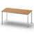 Blanc / bois de teck