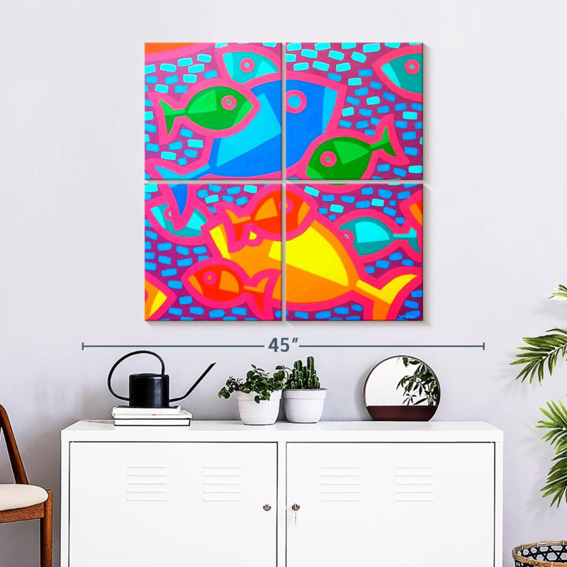 Brampt Funky Fish, 32" H x 32" W