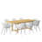 Anautica 8 - Person Patio Dining Set with Rectangular Table
