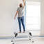 Escabeau pliable en aluminium 42,5 po