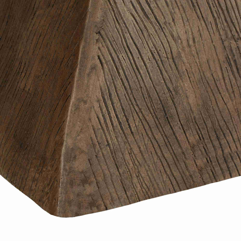 Table d'appoint en oxyde de magnésium, Noyer