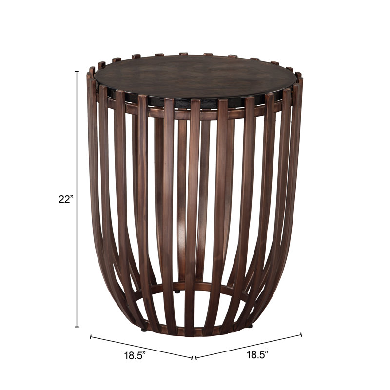 Table d'appoint moderne avec table de bout et plateau de table en verre