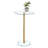 iDesign Square Drink Table for Small Spaces