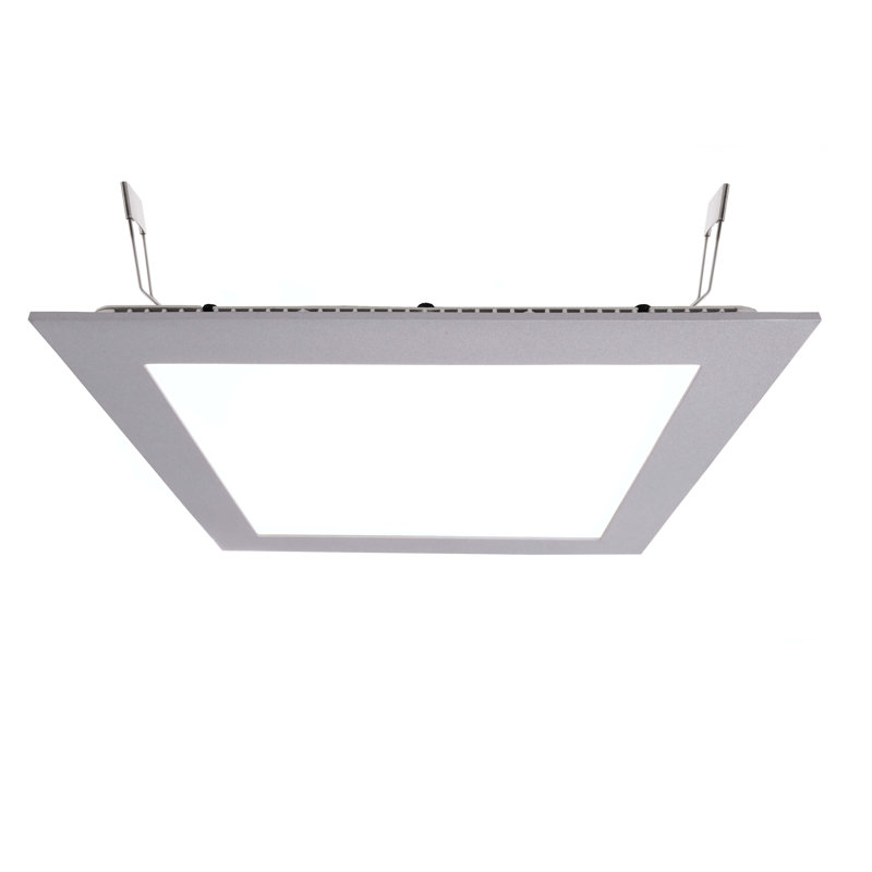 Panel 23.7" LED Recessed Lighting Kit, Light pearl grey, 4000 K