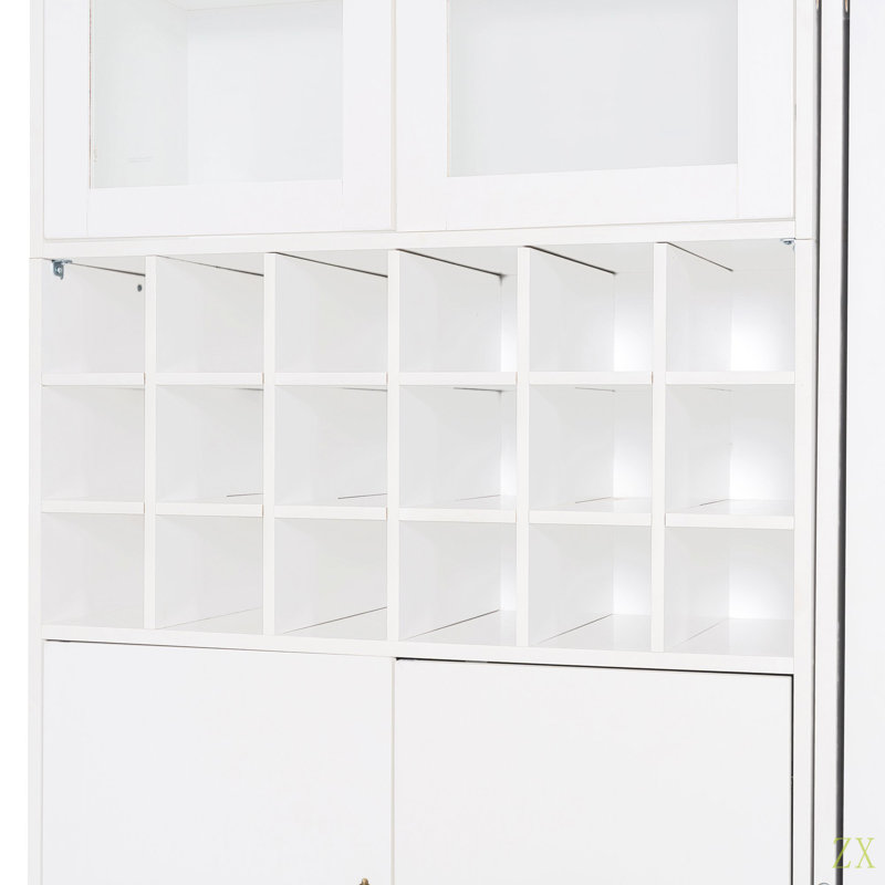 Lit escamotable double pleine grandeur avec canapé, tablettes USB et lumière, Lit double, Blanc