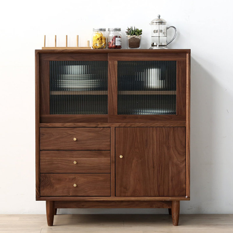 Armoire de rangement moderne et simple pour salle à manger, H 39,37 po x l 39,37 po x P 15,75 po