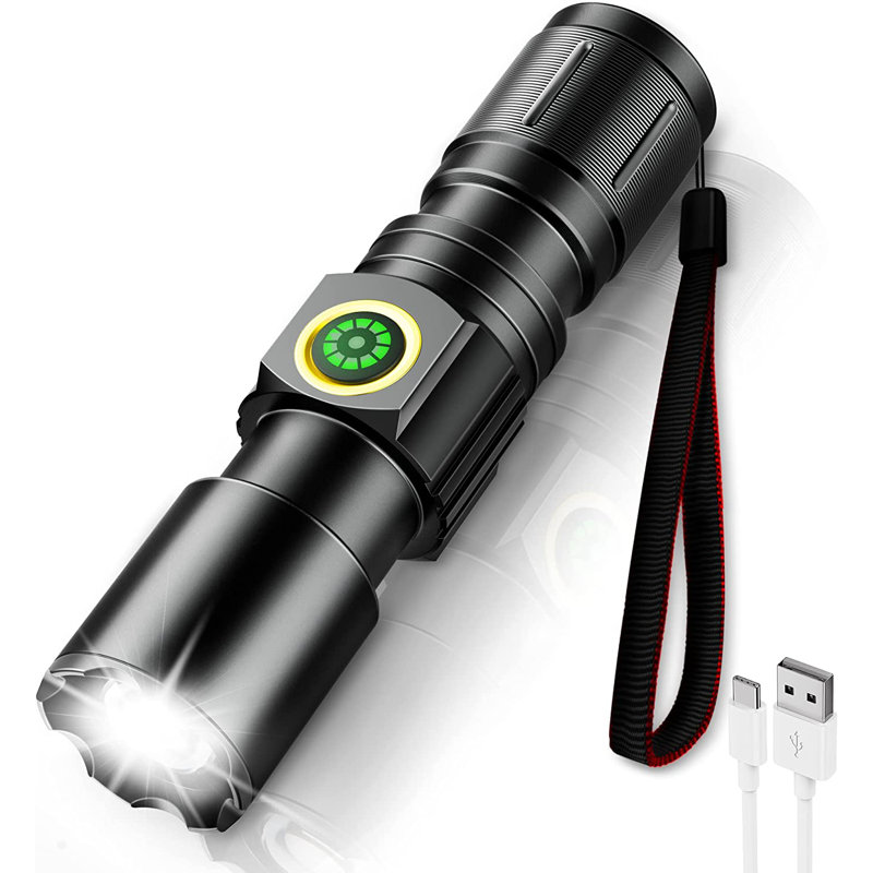 3.85" Battery Powered Integrated LED Flashlight