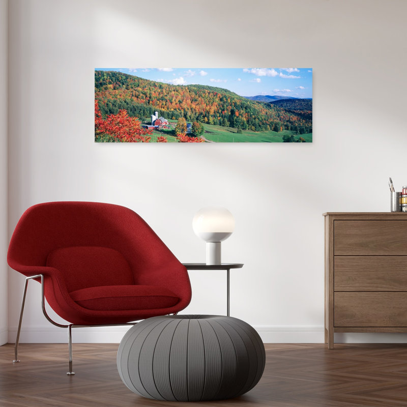 Hillside Acres Farm, Barnet, Vermont, États-Unis, H 12 po x l 36 po
