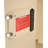 0.82 CUBIC FT LEFT OPEN BEIGE  BIOMETRIC WALL SAFE