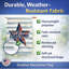Drapeau Americana Star Welcome House-128961775-128961778