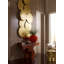 Cast Oil Drum Wall Discs, Gold Leaf, Set of 4