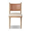 Bella Leather Upholstered Dining Chair-778893082