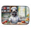 Tapis de séchage Keeshond The Chef