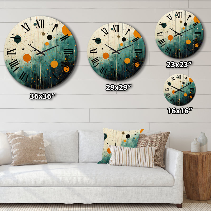 Horloge murale Chaky, Moyenne