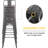 Jimmenez Counter Stool with Metal Frame-671211060
