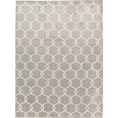 Neo Villa Geometric Area Rug in Gray