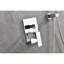 Douche de luxe à fixation murale - Tête de douche de salle de bain avec buse autonettoyante et raccords American Standard, fabrication en laiton haute fonction, -
