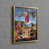 Gold Floater Framed selected