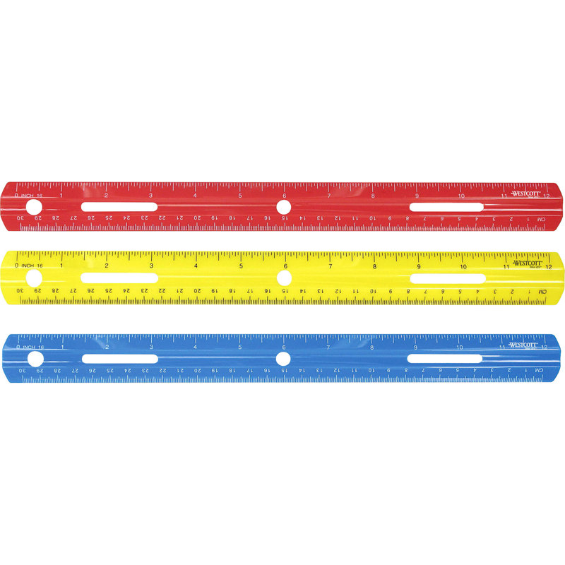 Règle en plastique