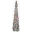 Arbre de Noël élancé à guirlande cyprès-586296222-618656000