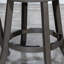24" Counter Stool With Element, Fabric Seat - Elegant Look In Finish, Decoration, Comfortable Swivel Movement, Construction Framework-2014088377-2014088376