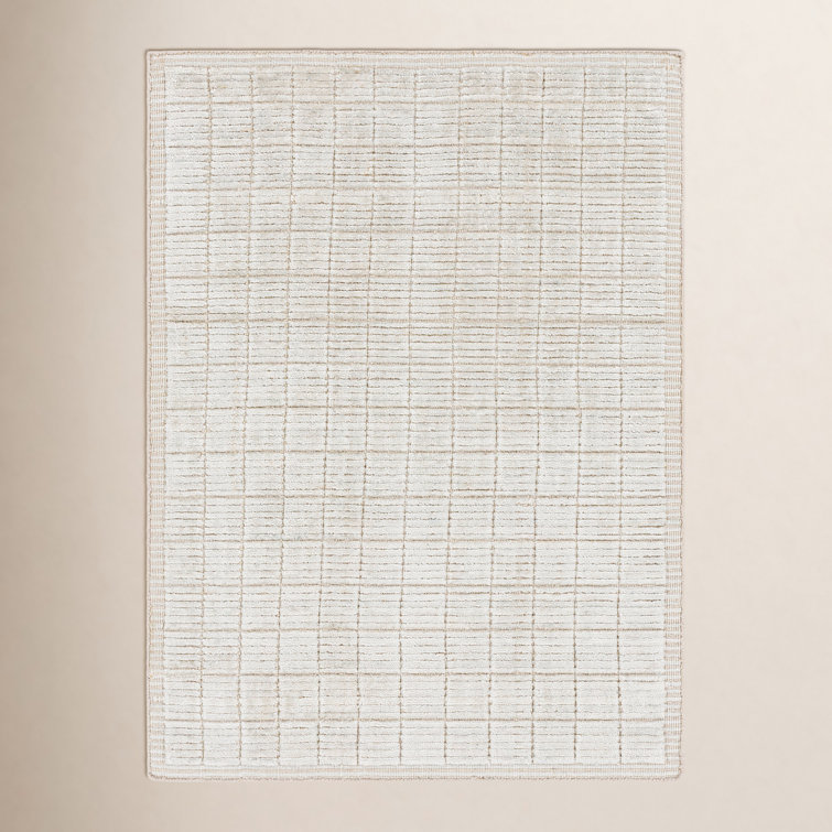Jacey Handmade Light Beige/Cream Rug