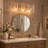 Elisabette 23.6" W 3-Light Dimmable Vanity Light