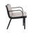 Outdoor Patio PP 3PCS CHAT SET, Frame With Cushion, (2Pcs Club Chairs And 1Pcs Loveseat)-275431658-275431657