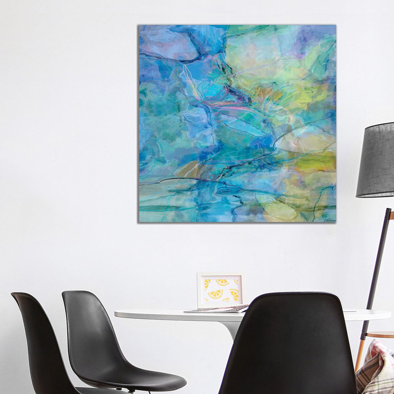 Random IV - Print, 93.98cm H x 93.98cm W x 3.81cm D, Wrapped Canvas