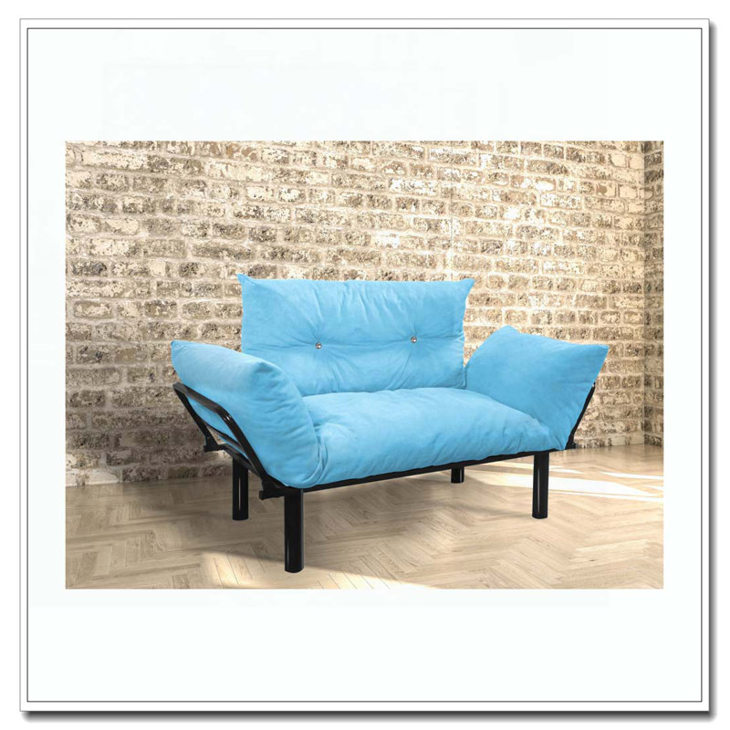 Canapé 49 po, Turquoise