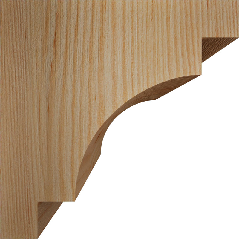 Corbeau méditerranéen, H 6 po x l 5,5 po x P 6 po, Sapin de Douglas, Lisse